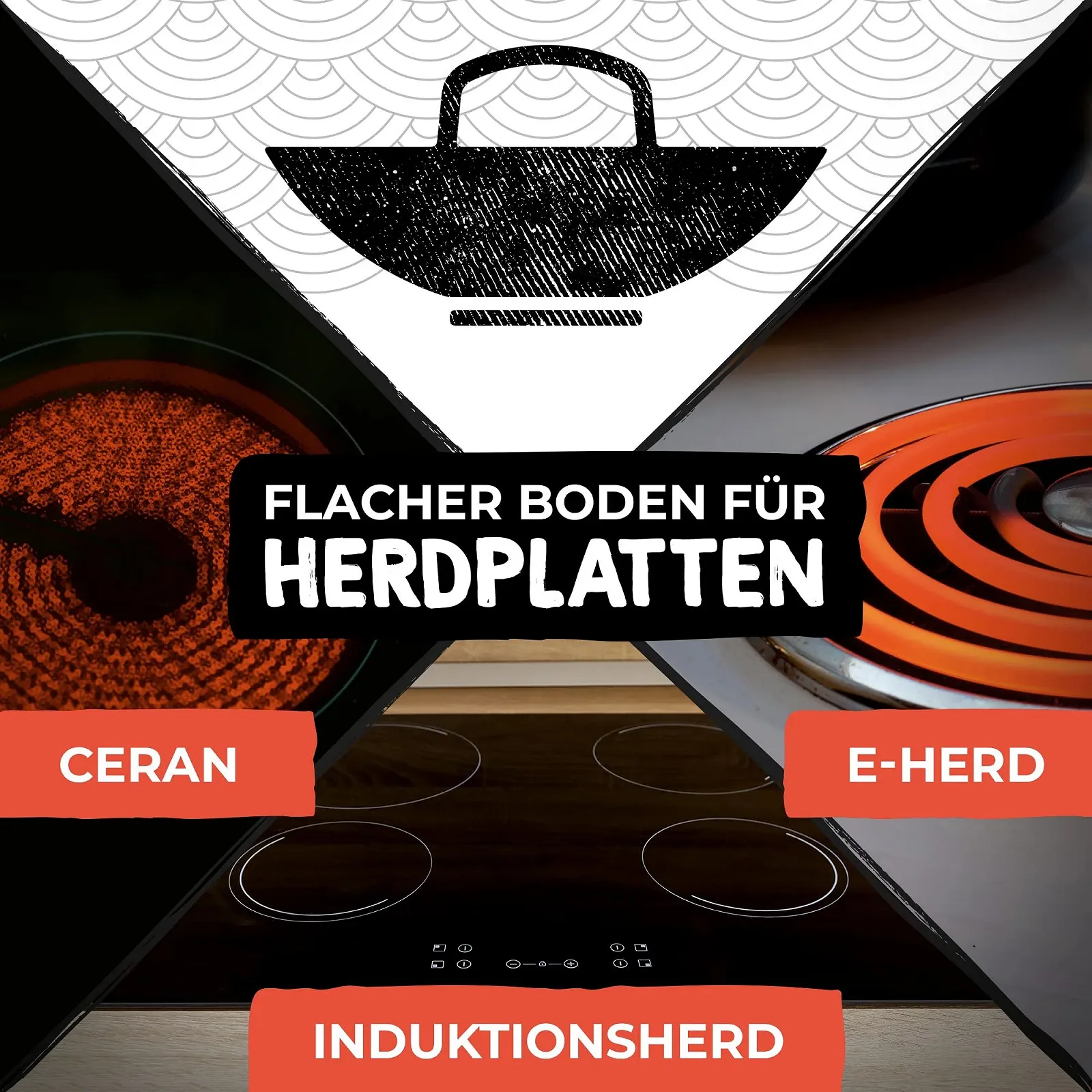 Сковорідка-Wok Flavemotion 36 см, плоска основа, фото №4 Сковорідка-Wok Flavemotion 36 см, плоска основа, фото №4