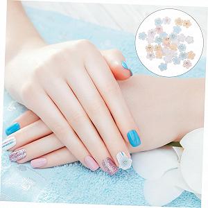 Украшения для ногтей Цветы FRCOLOR 4 шт. Ледяные цветы Стразы synthetic.ua - Фото 1