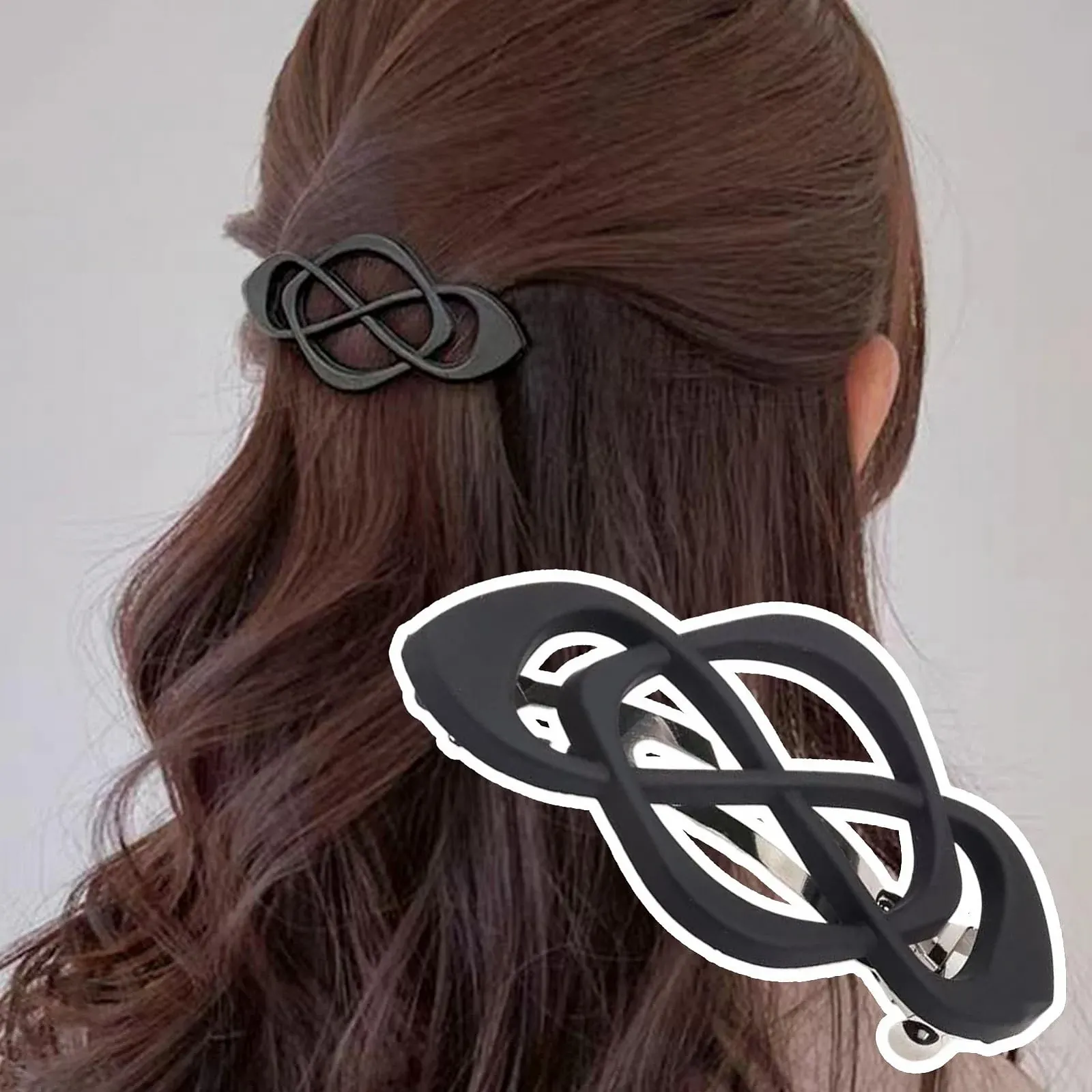 Заколка для волос Franz
цузская заколка для волос в винтажном стиле с нескользящими ручками для молодых невест, фото №2