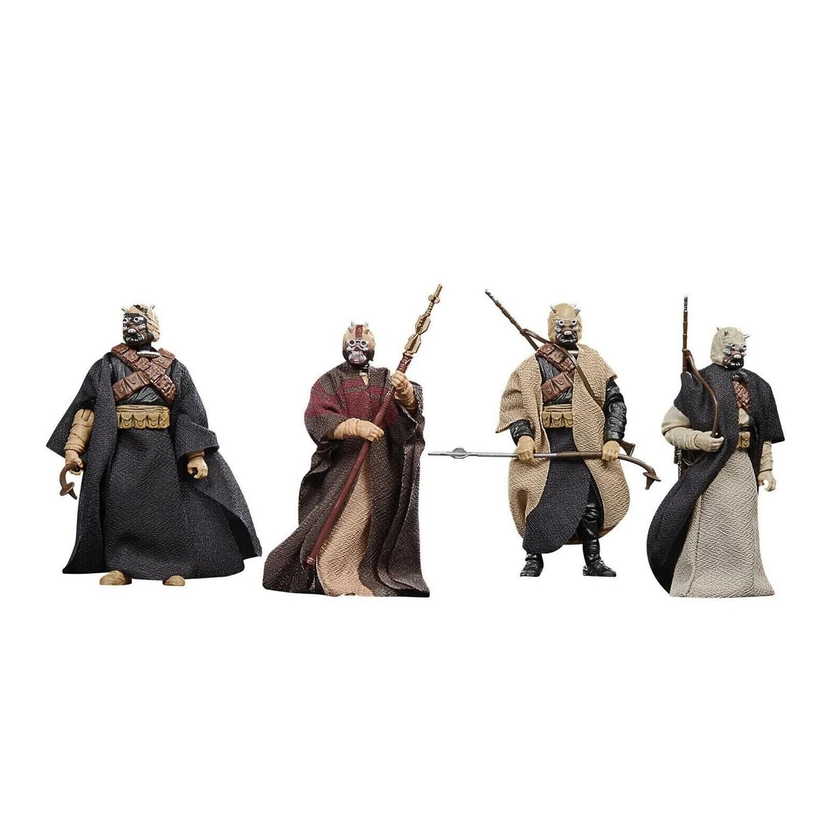Ігрові фігурки Star Wars Tusken Raiders, 4 шт., 3,75 дюйма, фото №2 Ігрові фігурки Star Wars Tusken Raiders, 4 шт., 3,75 дюйма, фото №2