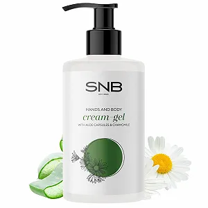 Крем для рук та тіла SNB Professional Gel з капсулами алое та ромашкою 250 мл - Фото 1