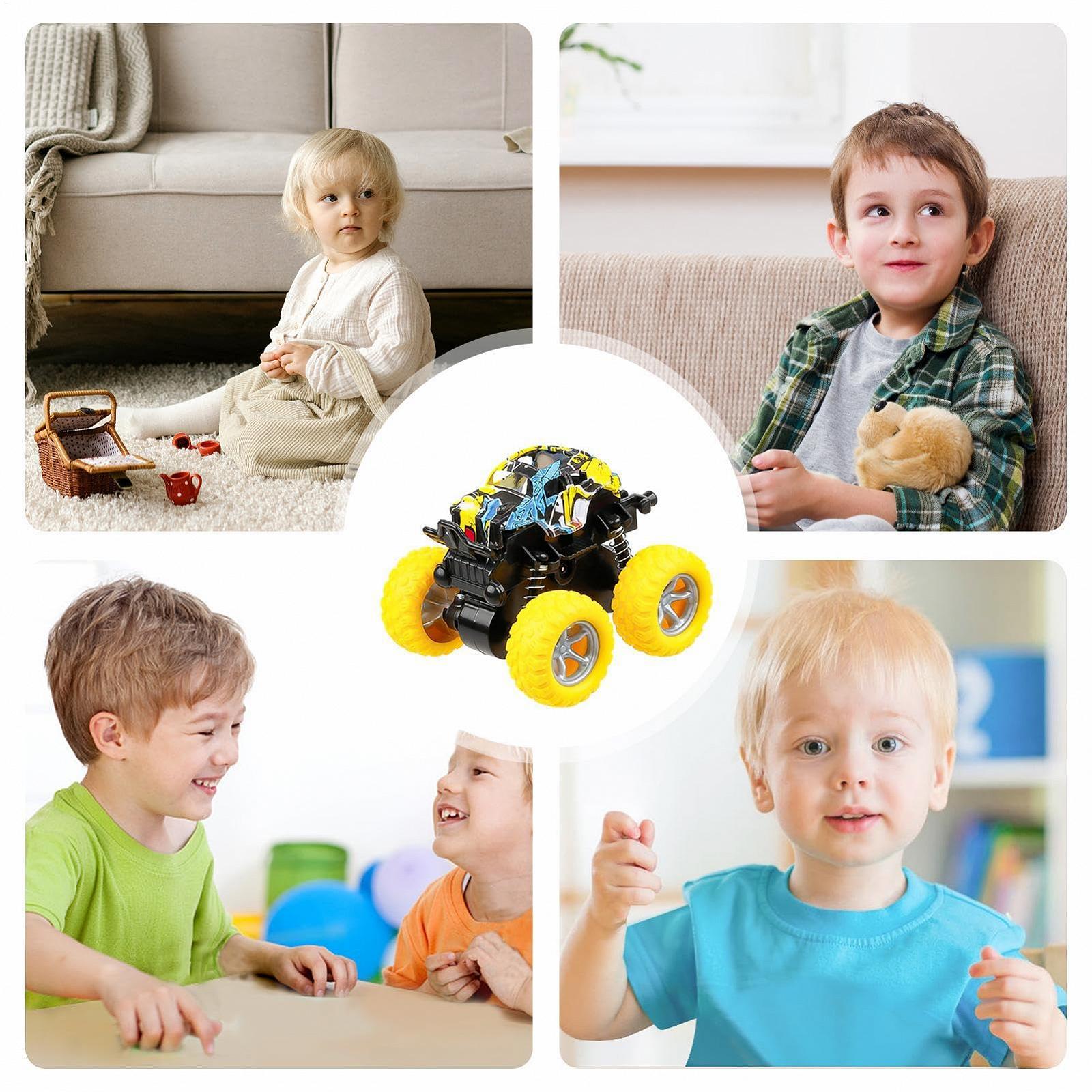 Инерционная игрушка Generisch Push-and-Go-Stunt-Auto, фото №3