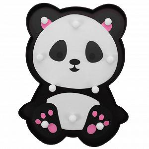 Лампа Homoyoyo Panda Setting Wolf Bedroom Night Cartoon Children's Room Decorate Decor Panda PVC - Фото 1