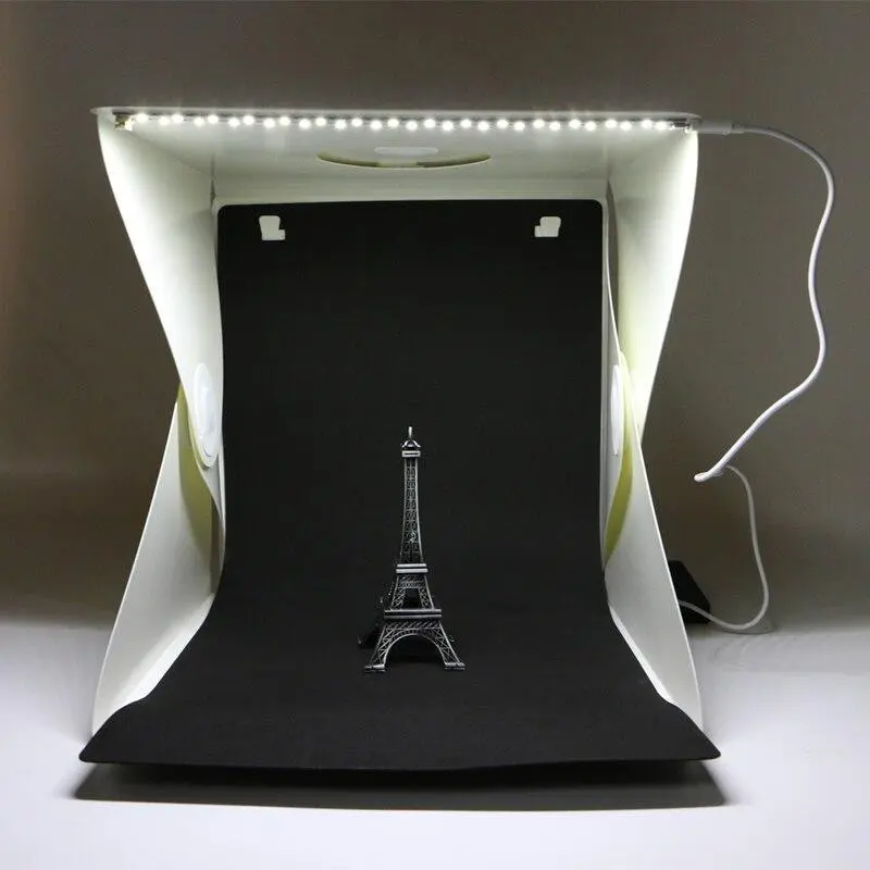 Фотобокс RIAS с LED подсветкой для предметной макросъемки 30*30*30 см c чехлом White 3_00125, фото №6 Фотобокс RIAS с LED подсветкой для предметной макросъемки 30*30*30 см c чехлом White 3_00125, фото №6