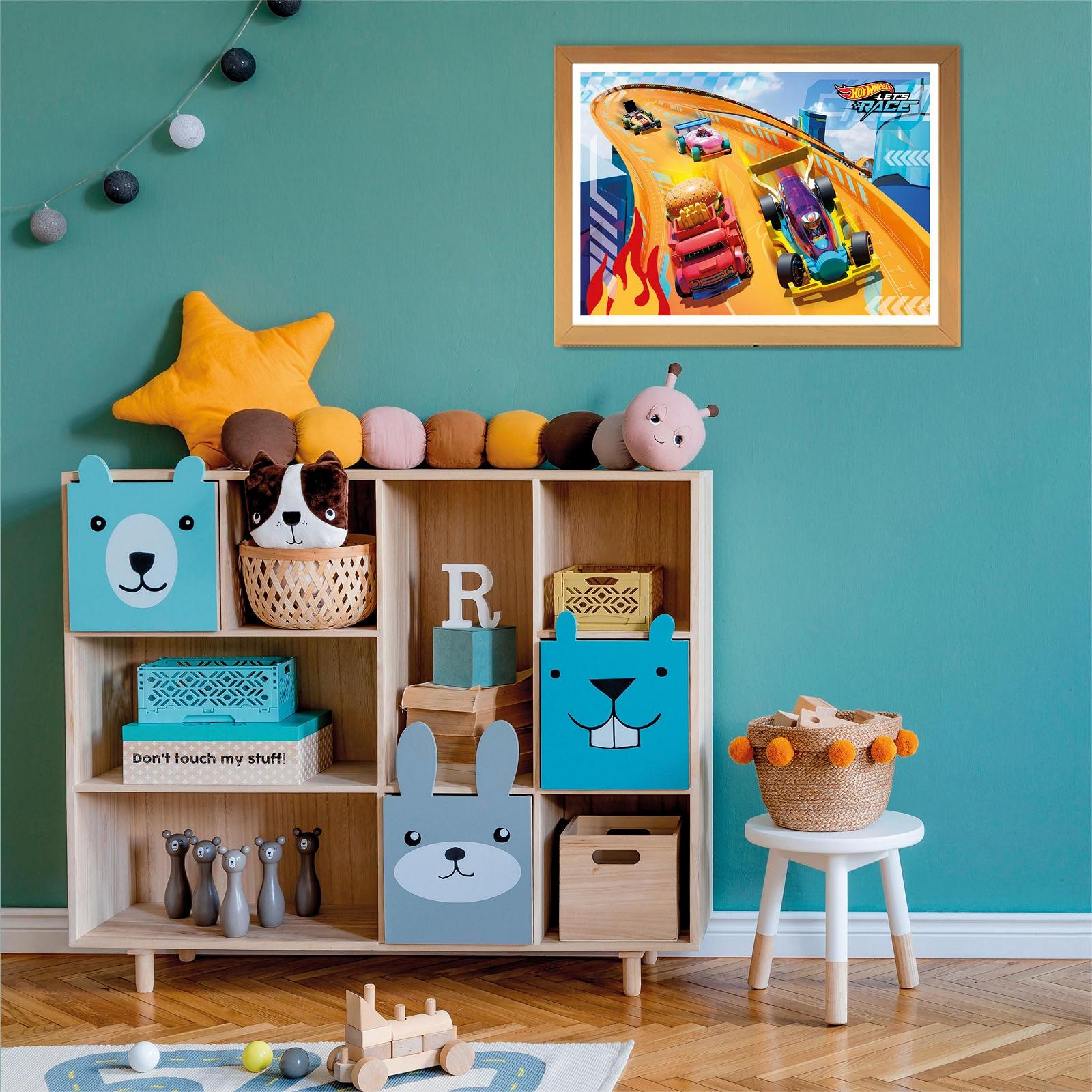 Пазл Clementoni Supercolor Hot Wheels 28523 24 Maxi детали 62 x 42 см от 3 лет, фото №5