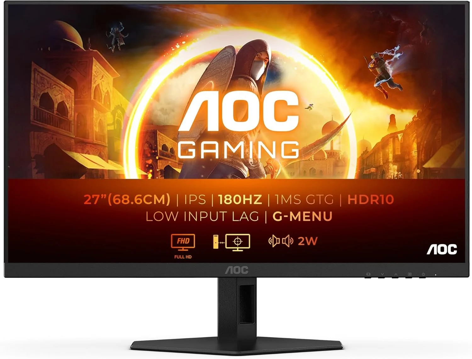 Монітор 27"AOC Gaming 27G4XED Full HD IPS 180 Гц, фото №1 Монітор 27"AOC Gaming 27G4XED Full HD IPS 180 Гц, фото №1