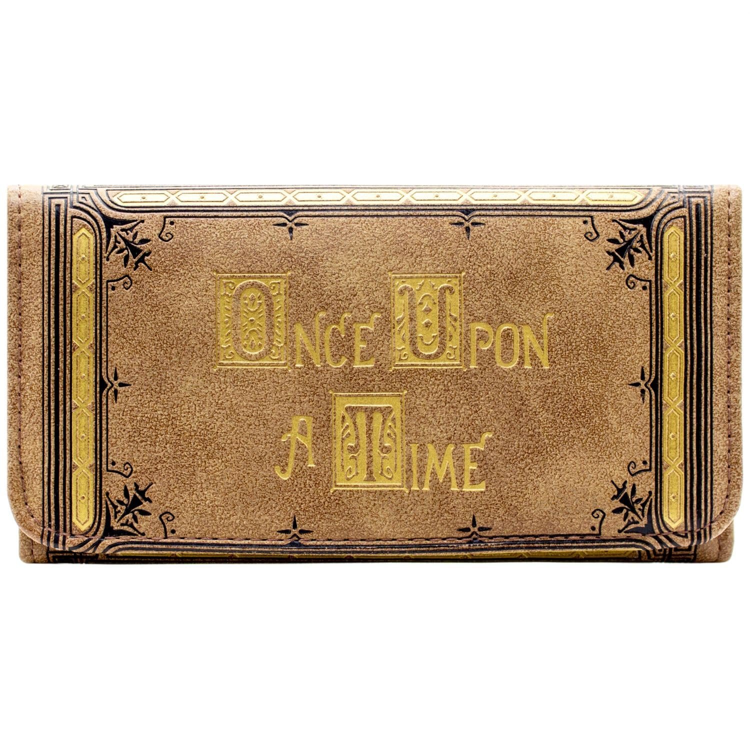 Кошелек Тройной Once Upon a Time Fairytale Medieval Scroll с карманом для монет и держателем для карт Коричневый, фото №2