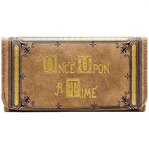 Кошелек Тройной Once Upon a Time Fairytale Medieval Scroll с карманом для монет и держателем для карт Коричневый synthetic.ua - Фото 1