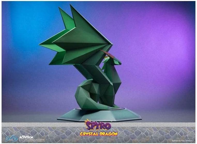 Полимерная фигурка хрустального дракона First4Figures Spyro The Dragon: Crystal Dragon , фото №5