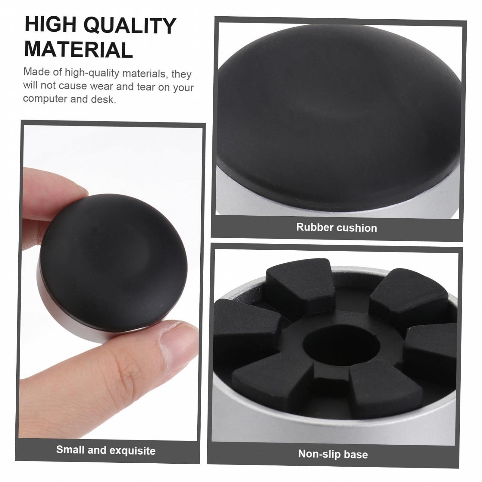 Подставка для ноутбука для дома/офиса, портативная подставка для ноутбука с теплоотводом, нескользящая основа, черная, фото №9