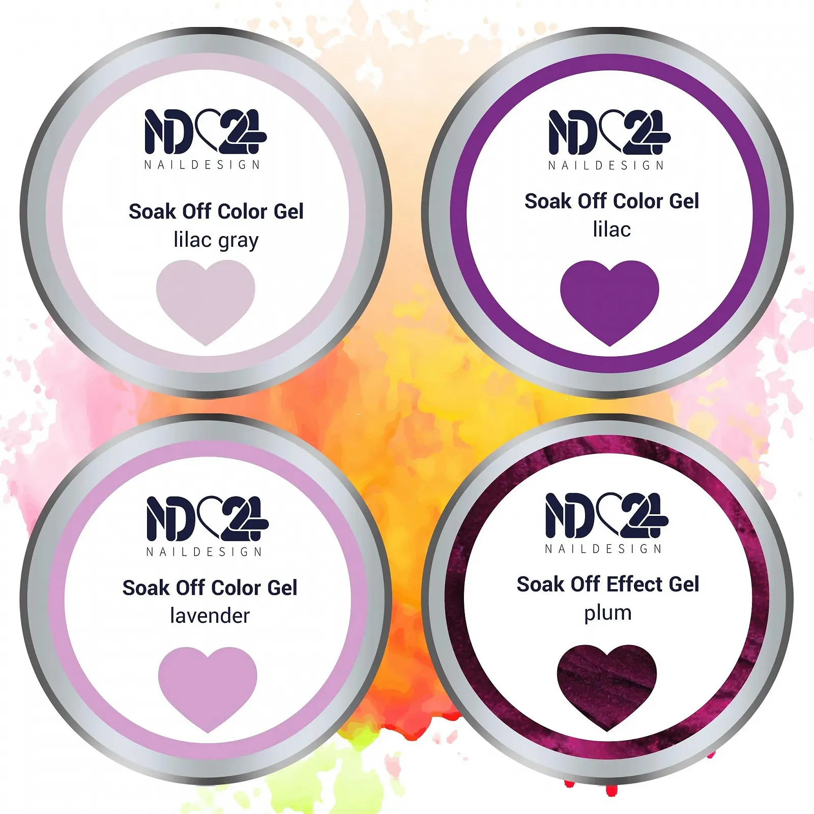 Гель-лак ND24 Premium Bundle Violet Sky Фиолетовый, фото №2 Гель-лак ND24 Premium Bundle Violet Sky Фиолетовый, фото №2