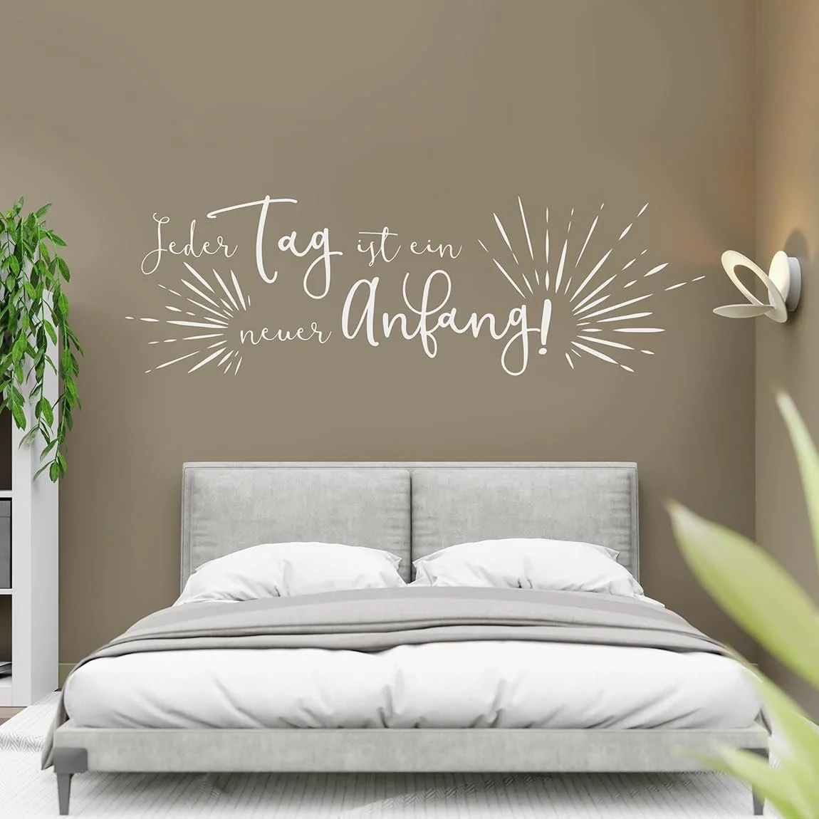 Наклейка для стін tjapalo s-pkm 373 Every Day is a New Beginning 130 x 40 см, фото №4
