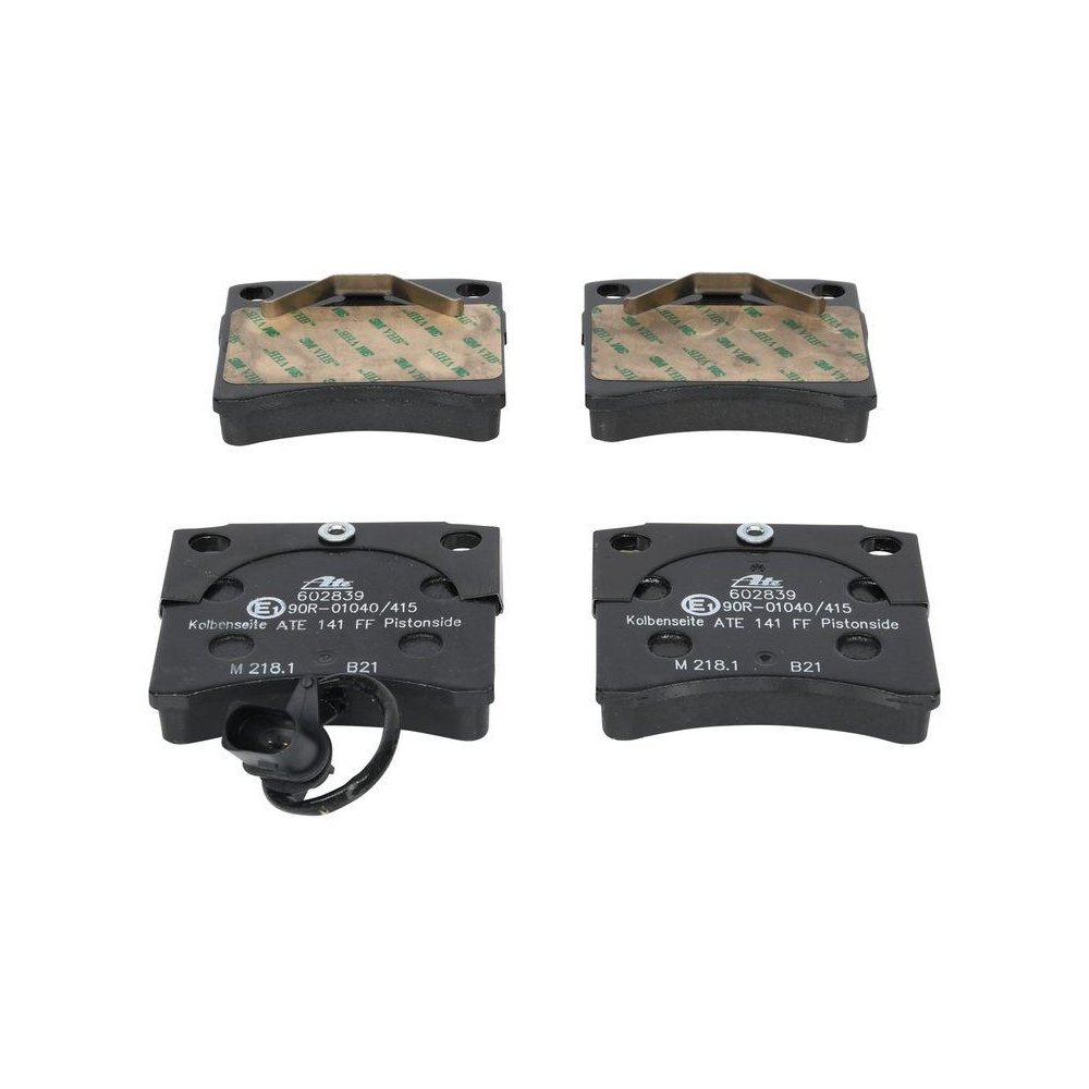 Комплект гальмівних колодок ATE 13.0460-2839.2 для VAG передня вісь, фото №1 Комплект гальмівних колодок ATE 13.0460-2839.2 для VAG передня вісь, фото №1