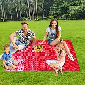 Коврик Camping Pad Закрытая ячеистая пена Водостойкий Изолированный Коврик для пола палатки Защита от солнца synthetic.ua - Фото 1