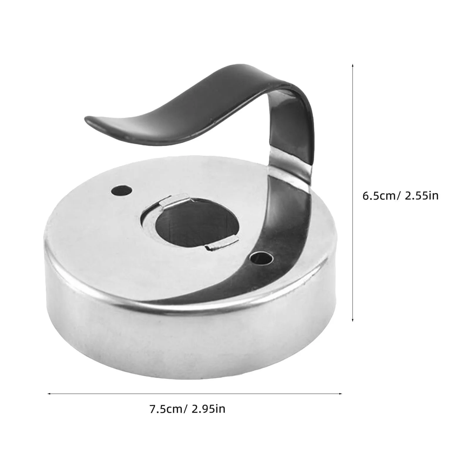 Формы для пончиков Healifty 2 шт. Нержавеющая сталь 7.4 см антипригарные, фото №5