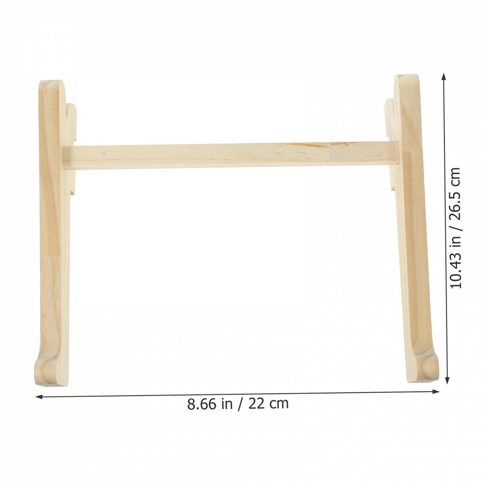 Подставка для ноутбука Homoyoyo деревянная, регулируемая по высоте, фото №6