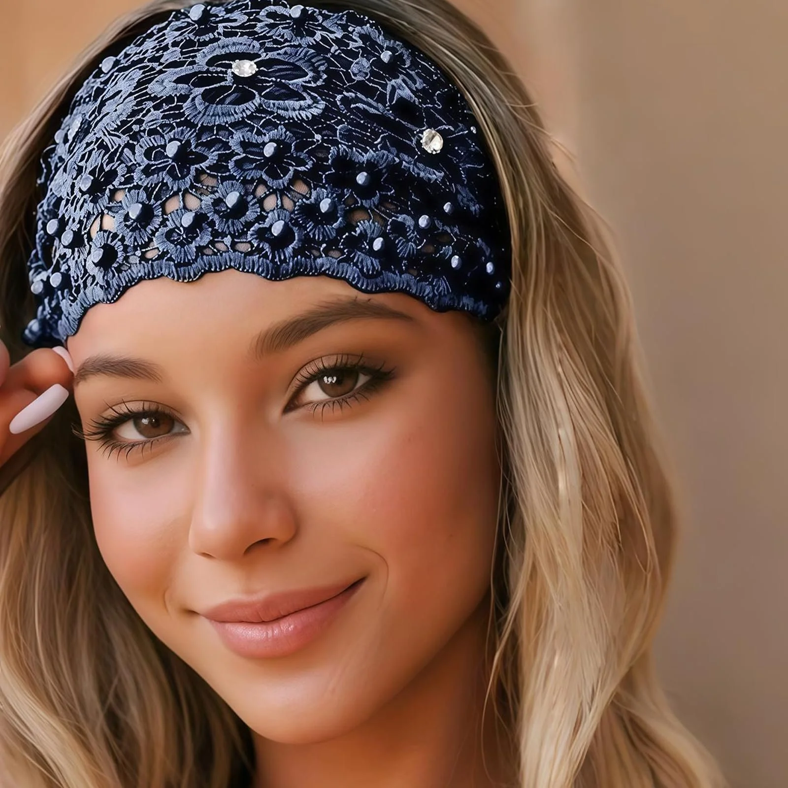 Набір пов'язок на голову широкий, фото №6