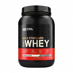 Протеин Optimum Nutrition Gold Standard 100 Whey 908 g Cookies Cream EU - Фото 1