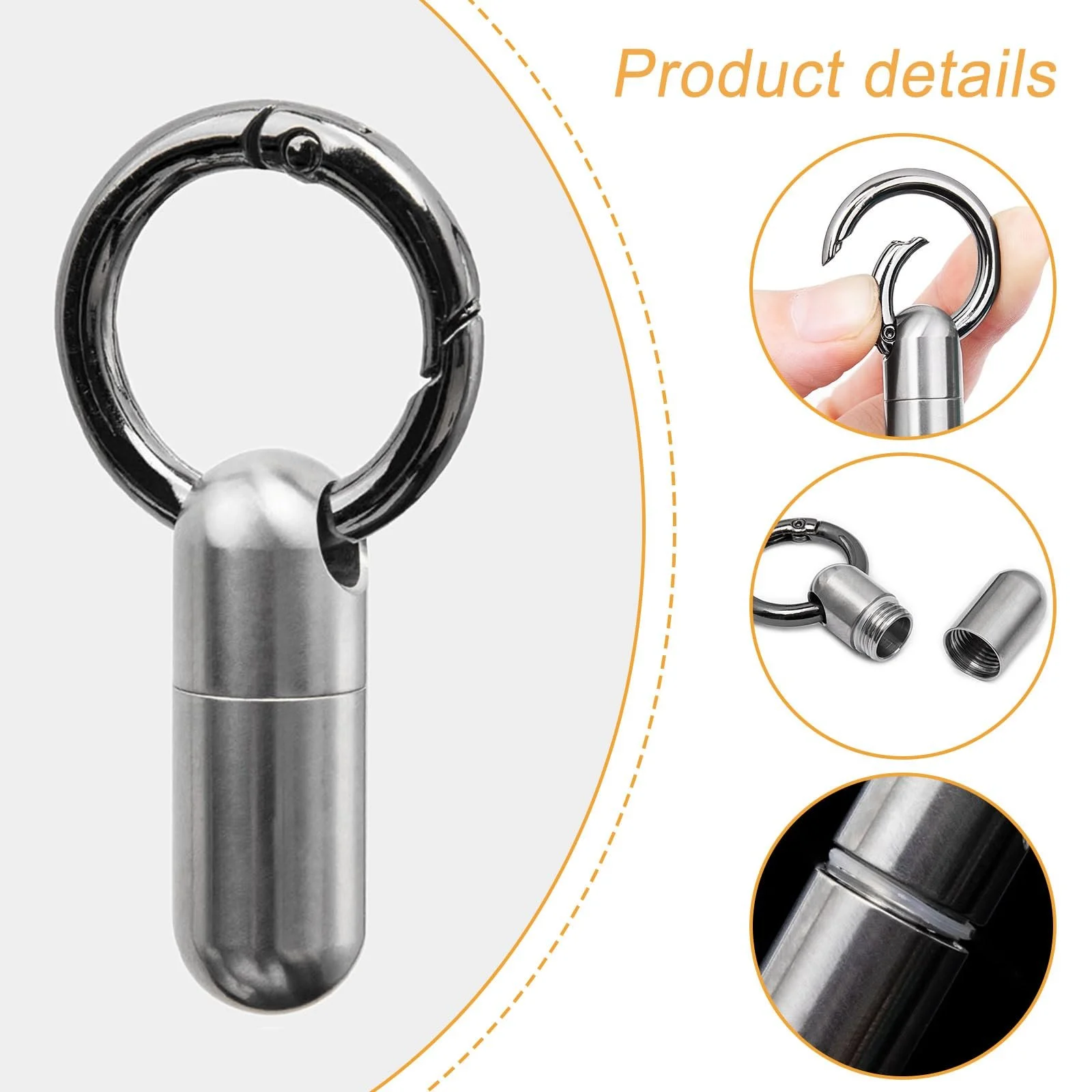 Медичний контейнер PTILSERY, водонепроникний, стійкий до подряпин і стирання, для подорожей на відкритому повітрі, фото №6