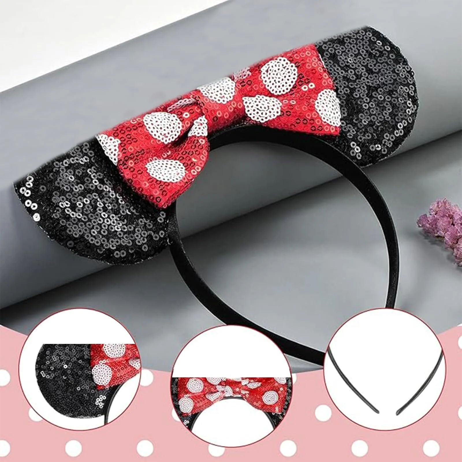 Набір жіночих обручів на голову, фото №3