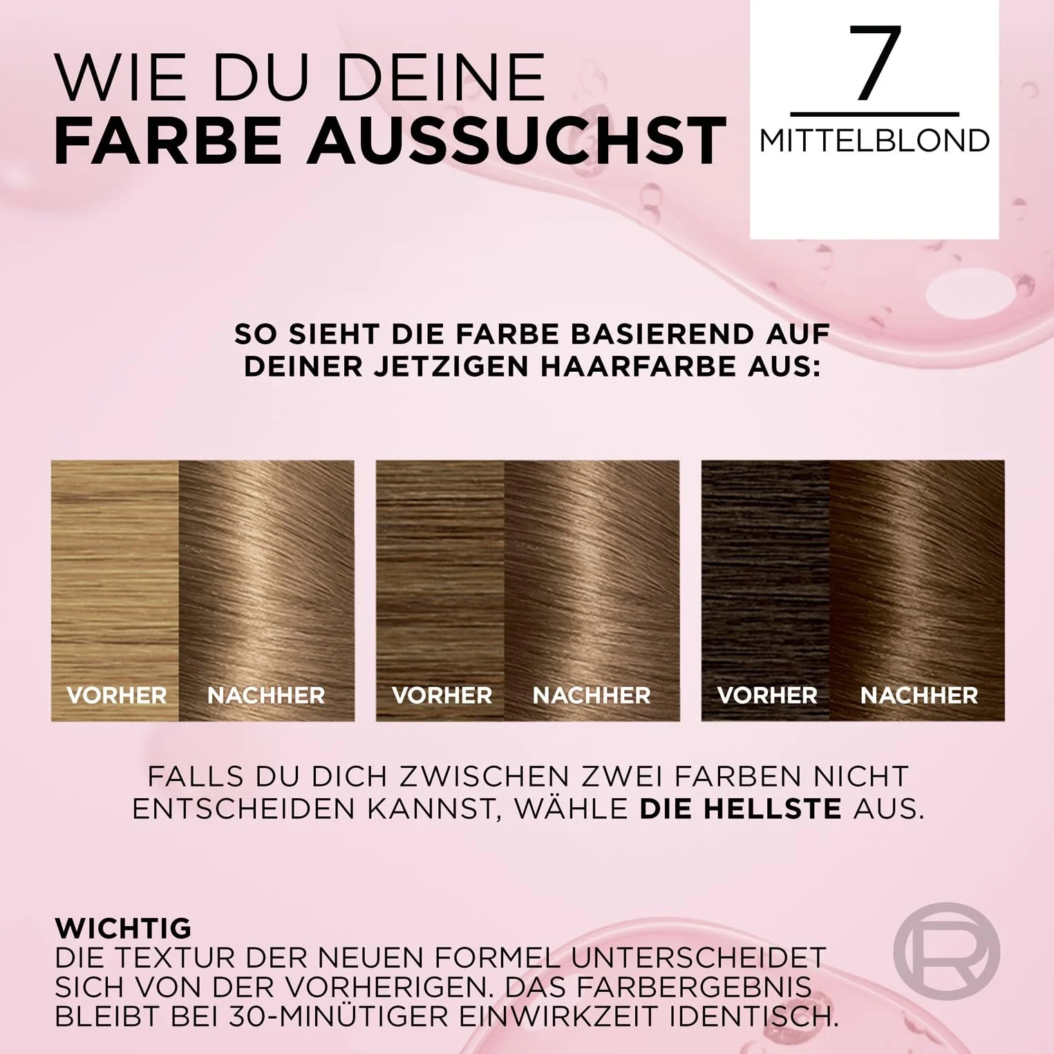 Фарба для волосся L'Oréal Paris Excellence Cream 7 середній блонд, 3 x 268 г, фото №6 Фарба для волосся L'Oréal Paris Excellence Cream 7 середній блонд, 3 x 268 г, фото №6