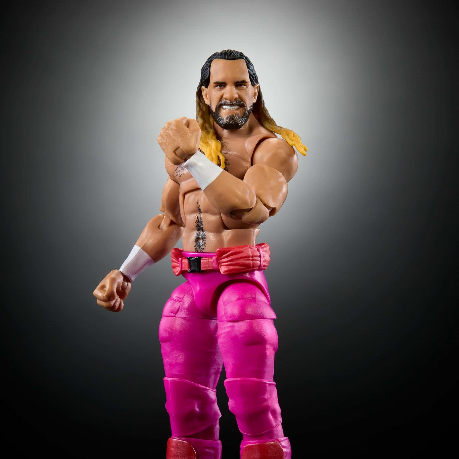 Екшн-фігурка Mattel WWE Elite Collection, Seth Freakin' Rollins, WrestleMania, з компонентами Howard Finkel, JCJ51, багатокольоровий, фото №3
