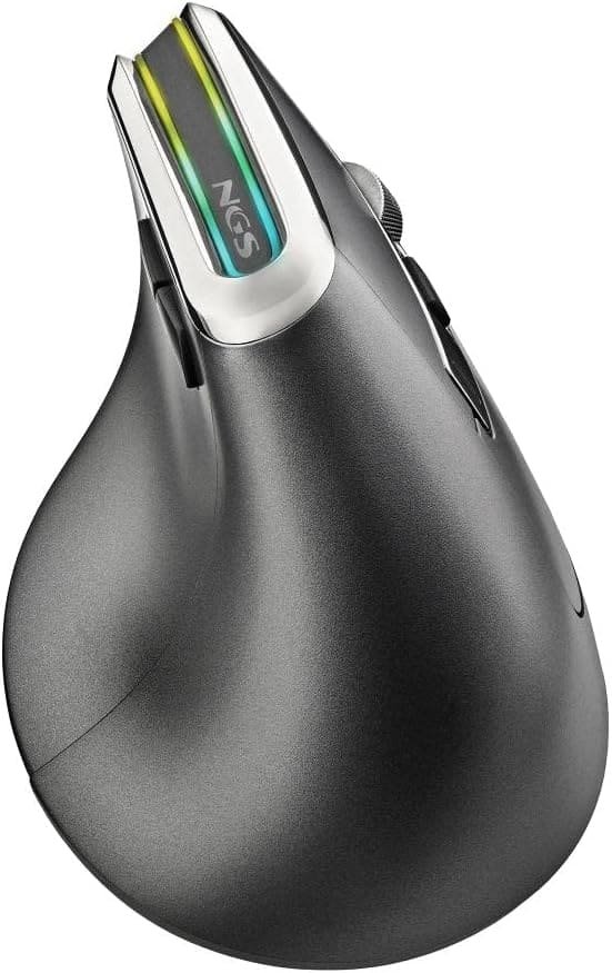 Беспроводная мышь NGS Evo Karma / канал 2.4 ГГц / 1600 DPI / 3 кнопки / Черно-серая, фото №4 Беспроводная мышь NGS Evo Karma / канал 2.4 ГГц / 1600 DPI / 3 кнопки / Черно-серая, фото №4