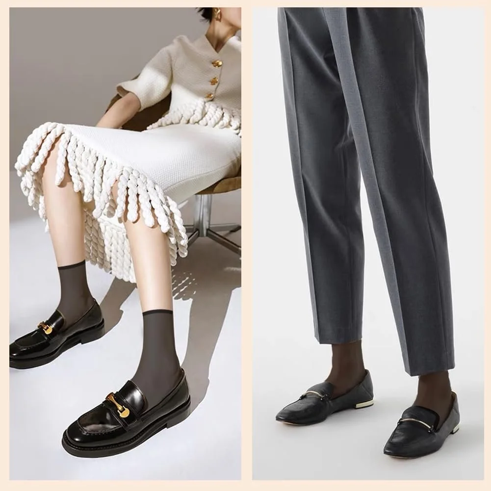 Прозорі шкарпетки EQLEF Жіночі 6 пар, фото №3