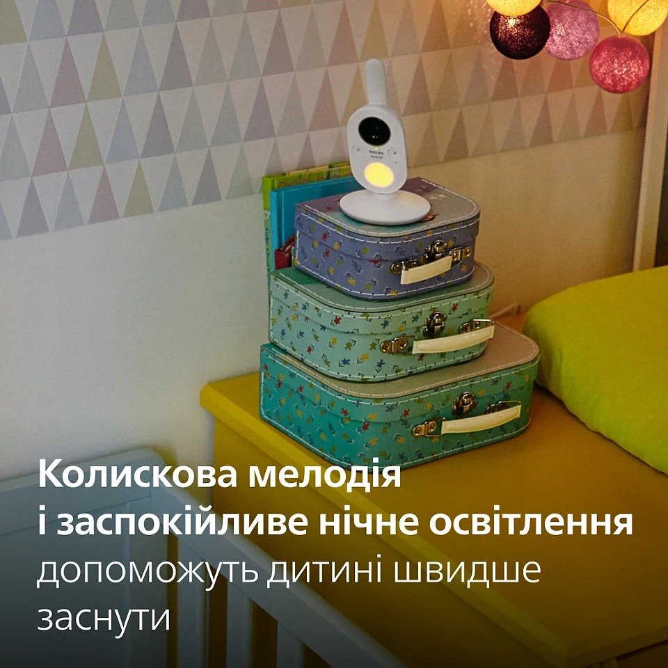 Цифровая видеоняня Philips Avent SCD891/26 Premium / 3.5" LCD / 4x Zoom / Датчик температуры / до 12 часов, фото №8 Цифровая видеоняня Philips Avent SCD891/26 Premium / 3.5" LCD / 4x Zoom / Датчик температуры / до 12 часов, фото №8