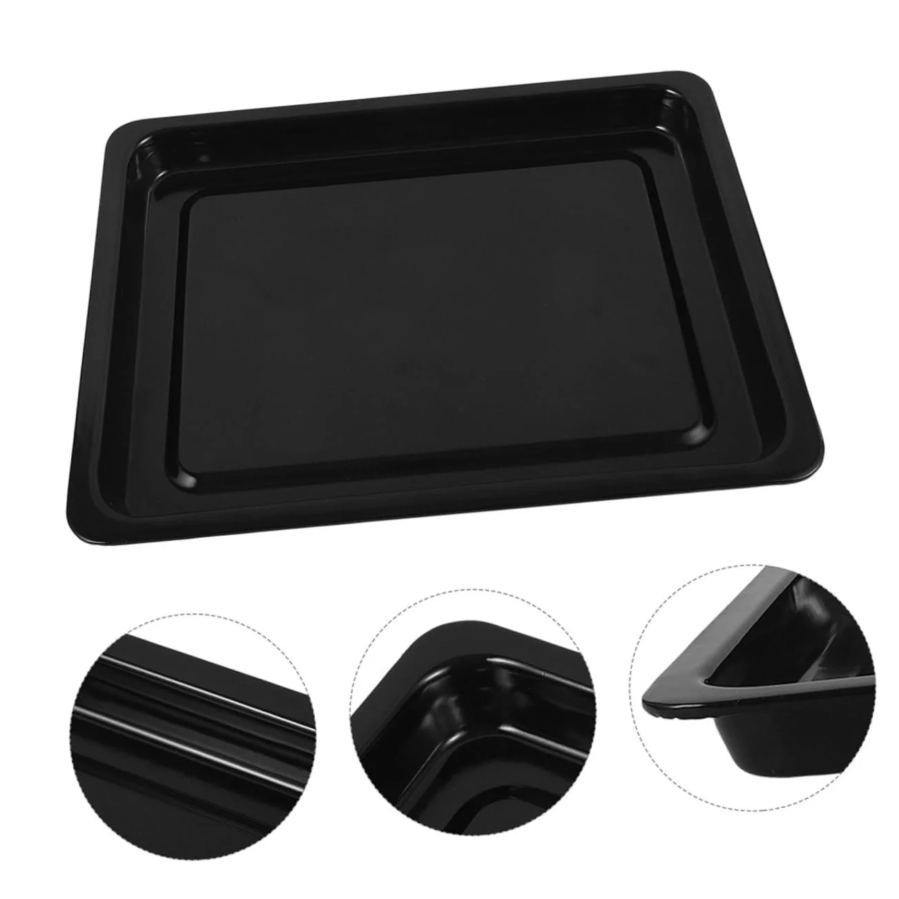 Деко для запікання BESTYASH емальоване прямокутне 34 x 26 x 2.5 см, фото №3 Деко для запікання BESTYASH емальоване прямокутне 34 x 26 x 2.5 см, фото №3