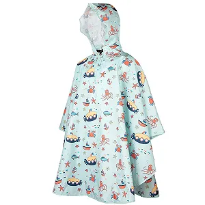Детский водонепроницаемый дождевик-пончо с капюшоном A2Z 4 Kids synthetic.ua - Фото 1