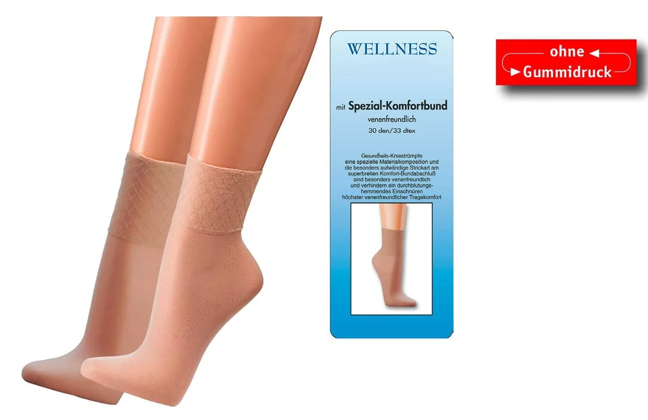 Шкарпетки TippTexx Wellness Fine з комфортним поясом, легкий блиск, фото №2 Шкарпетки TippTexx Wellness Fine з комфортним поясом, легкий блиск, фото №2