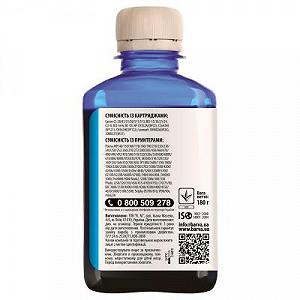 Чернила BARVA CANON/HP/Lexmark Universal №4 CYAN 180г CU4-476 synthetic.ua - Фото 1