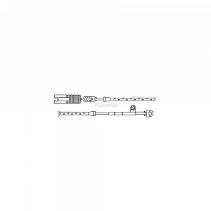 Датчик зносу гальмівних колодок TRISCAN 8115 11017 для BMW передня вісь - Фото 1