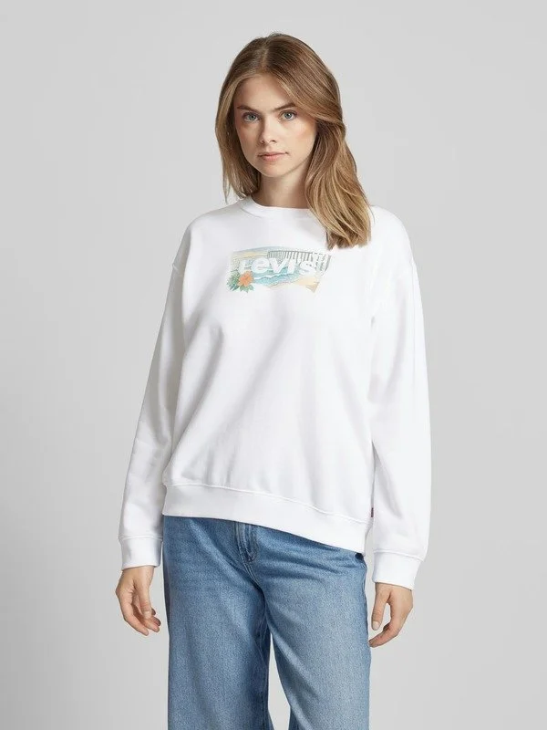 Жіночий світшот Levi's Graphic Everyday Crew із принтом Dock By The Beach Bw Fi - L, фото №1 Жіночий світшот Levi's Graphic Everyday Crew із принтом Dock By The Beach Bw Fi - L, фото №1