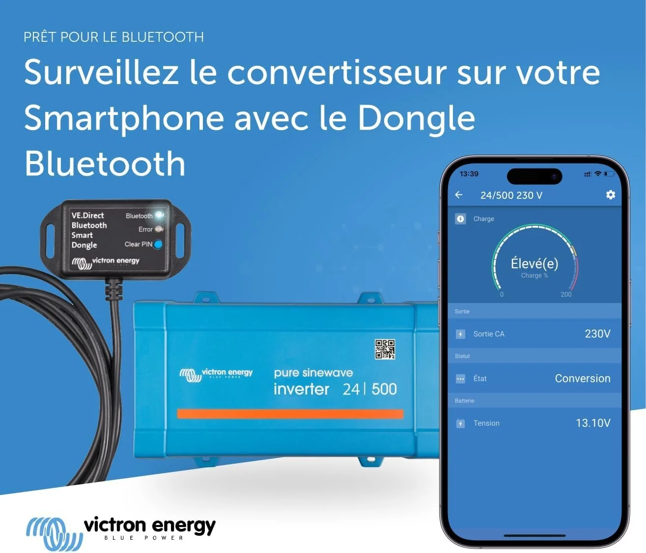 Инвертор Victron Energy 12 В 500 ВА, фото №2