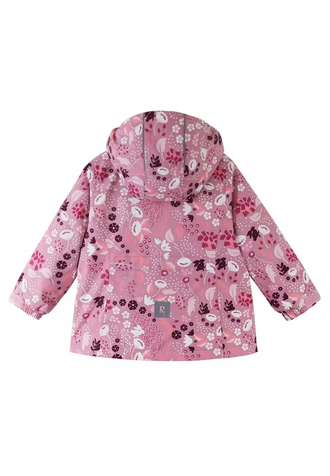Зимняя куртка Reima Moinen для детей Серо-розовая, размер 92, фото №2