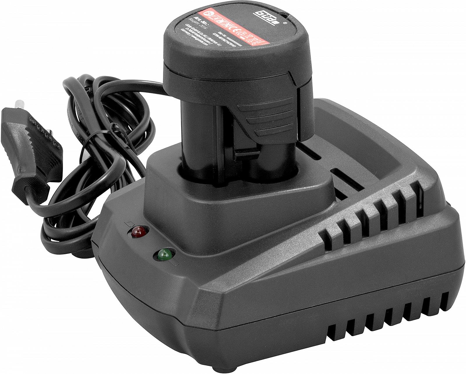 Аккумуляторна дриль-шуруповерт Güde BS 12-202-20K (12V, 2x акумуляторні блоки 2Ah, 20+1 рівнів моменту, 13шт. свердла та насадки), фото №6