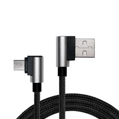 Дата кабель USB 2.0 AM to Micro 5P 1.0m Premium black REAL-EL EL123500031, фото №1 Дата кабель USB 2.0 AM to Micro 5P 1.0m Premium black REAL-EL EL123500031, фото №1