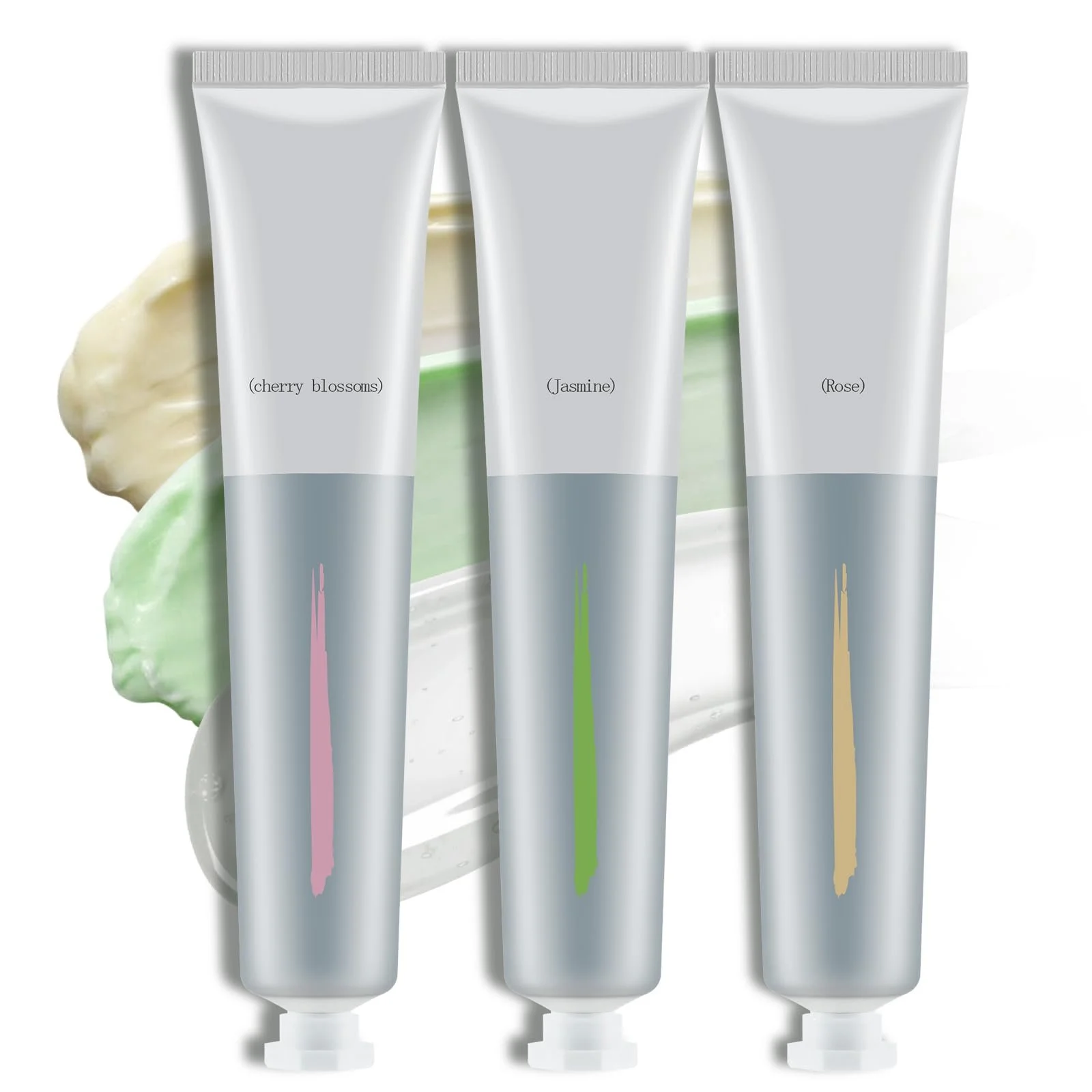 Крем для рук Увлажняющий, набор 3 шт, Аромат розы и жасмина, Миниатюрный размер, фото №1