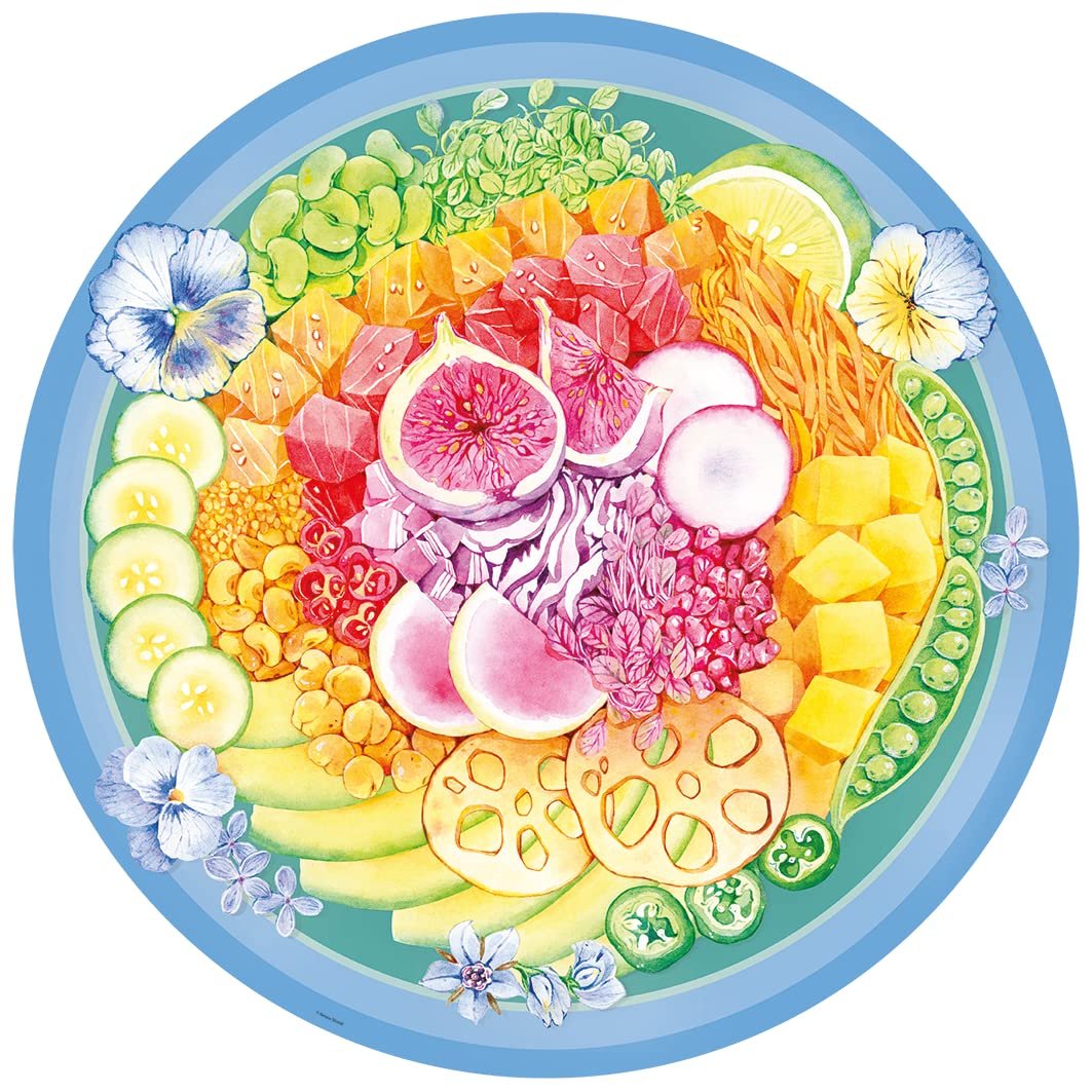 Пазл Ravensburger Circle of Colours Poke Bowl 17351 500 елементів круглий 12+, фото №2