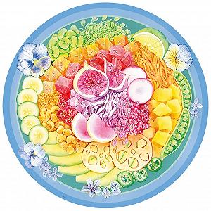 Пазл Ravensburger Circle of Colours Poke Bowl 17351 500 елементів круглий 12+ synthetic.ua - Фото 1