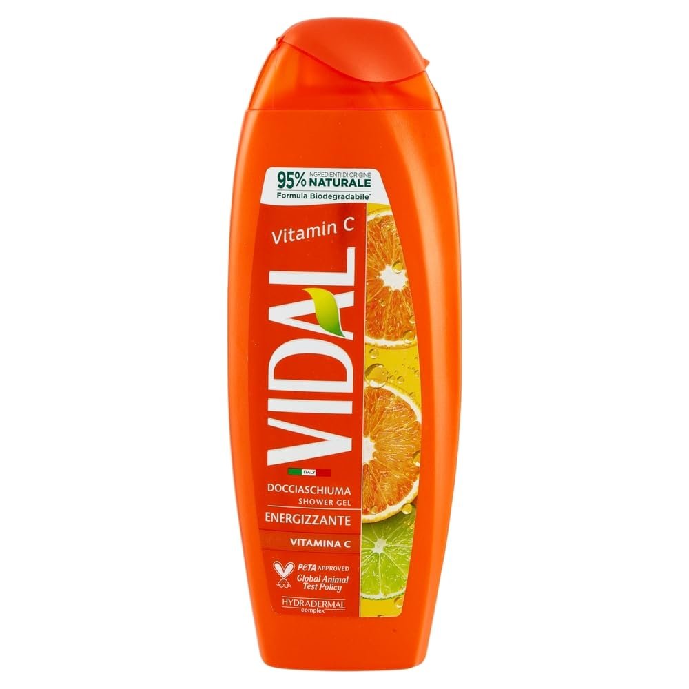 Гель для душу Vidal Bagnodoccia Orange and Lime 4 шт по 250 мл, фото №1