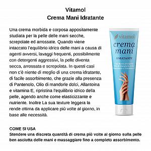 Крем для рук Vitamol Зволожуючий для сухої, потрісканої та почервонілої шкіри рук 100 мл synthetic.ua - Фото 1