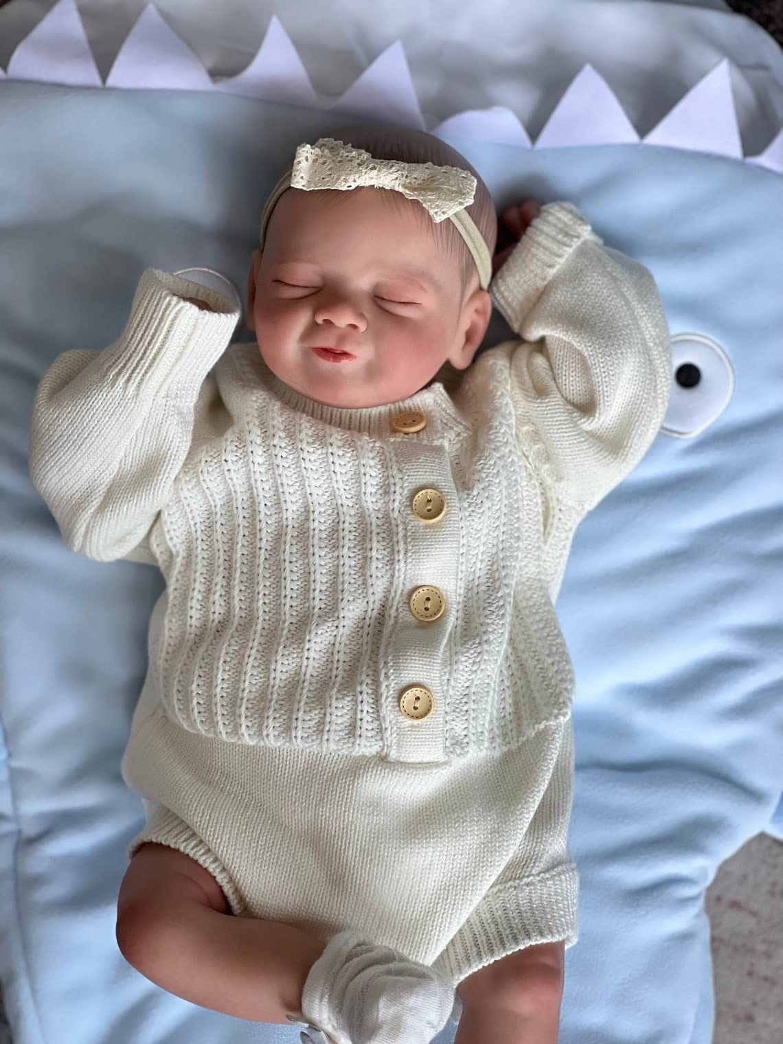 Лялька Zero pam Sleeping Reborn Baby Dolls Реалістична Силіконова Новонароджена Іграшка М'яке Тіло Вінілові Кінцівки, фото №1