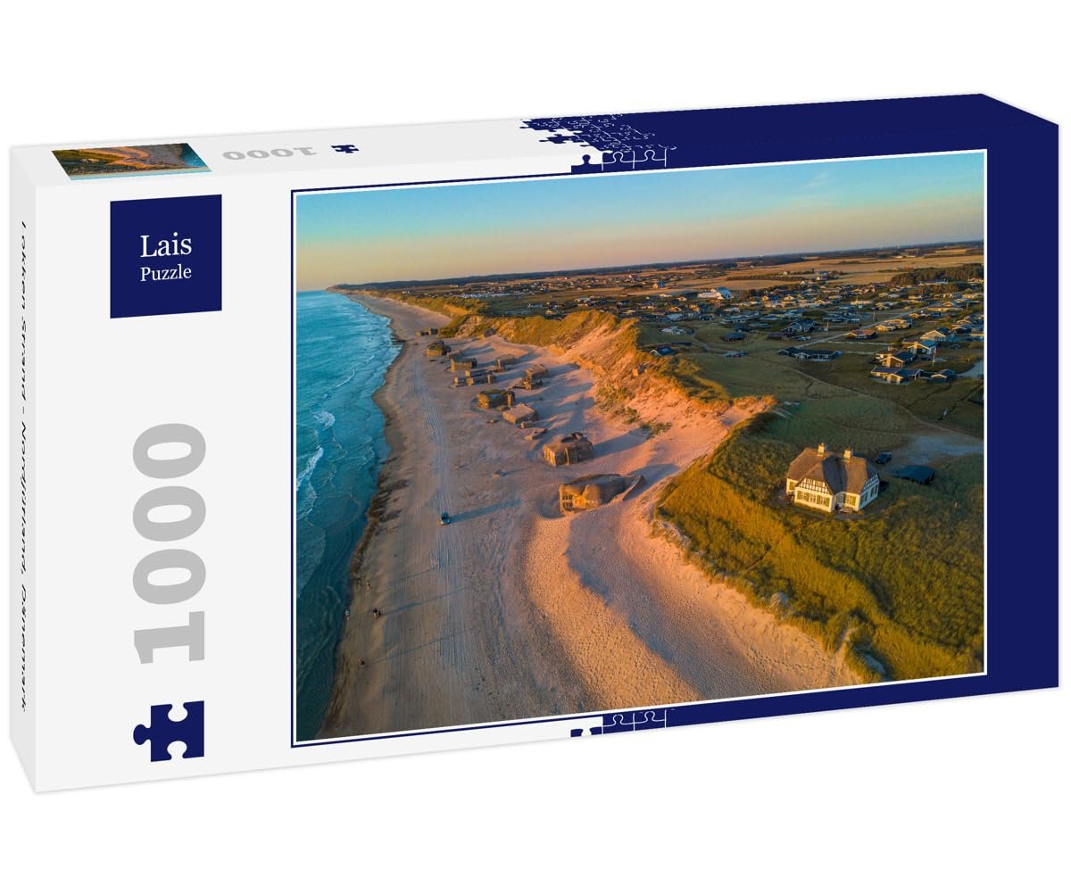 Пазл Lais Puzzle Пляж Локкен — Северная Ютландия, Дания 1000 деталей, фото №1 Пазл Lais Puzzle Пляж Локкен — Северная Ютландия, Дания 1000 деталей, фото №1