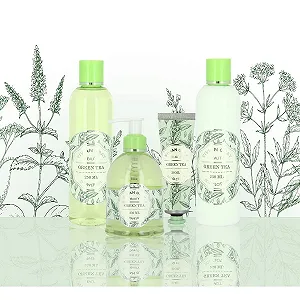 Лосьйон для рук VIVIAN GRAY Naturals Зелений чай 30 мл Зелений synthetic.ua - Фото 1