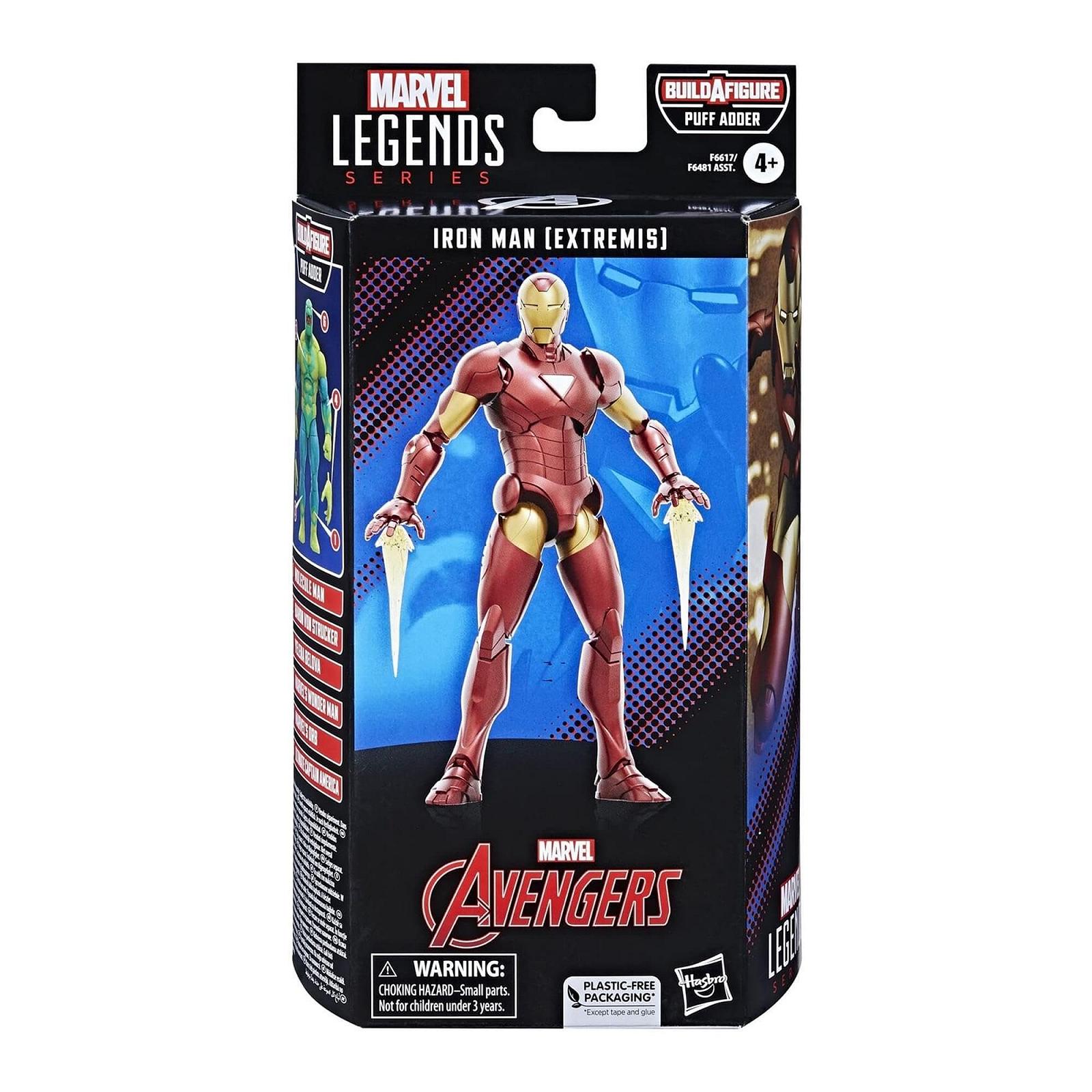 Екшн-фігурка Hasbro Legends Series Marvel Iron Man (Extremis) Classic Comic, 15 см, Multi, в упаковці, фото №5