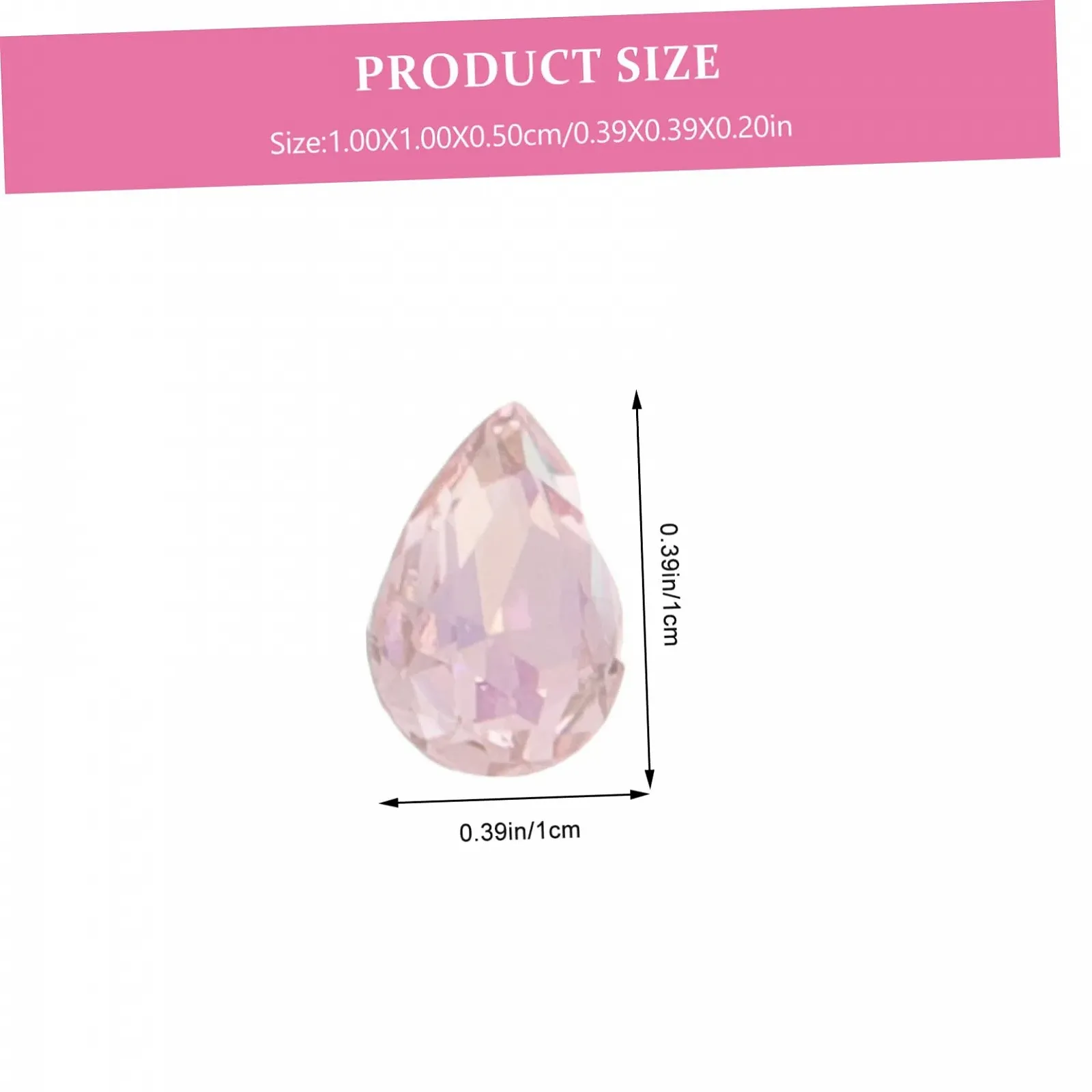 Стрази Healeved, 200 шт, різних форм, фото №7