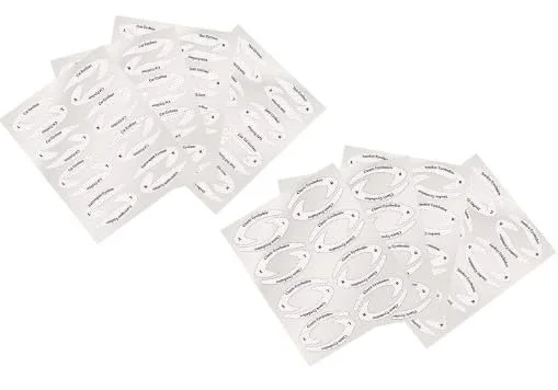 Набір лапок-аплікаторів для макіяжу очей багатовикористовуваний, фото №1